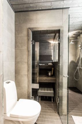 Kaksion remontoitu sauna